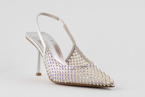 Firenze Shoes Le Silla Sandal Silver