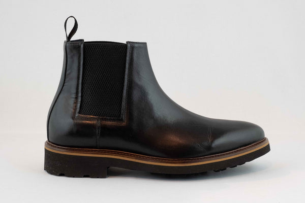 firenze shoes Lorenzi Boot Black