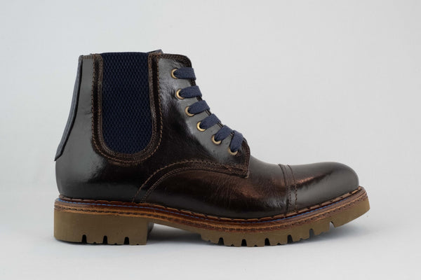 firenze shoes Lorenzi Boot Brown