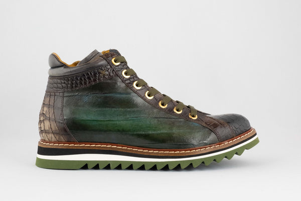 firenze shoes Lorenzi Boot Green