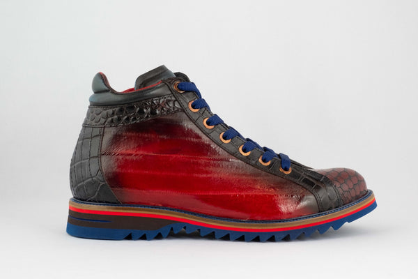 firenze shoes Lorenzi Boot Red