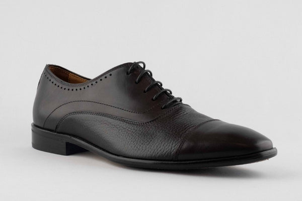 Firenze Shoes Lorenzi Lace Up Black