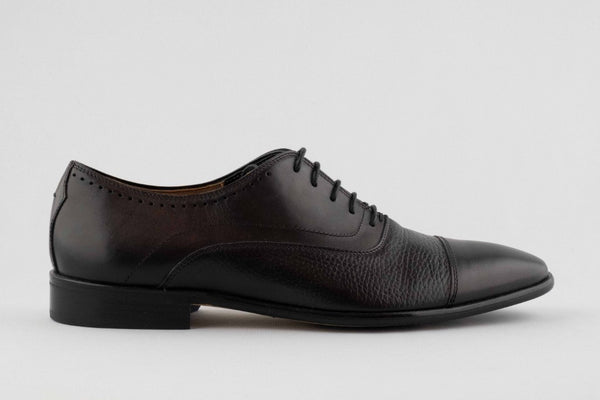 firenze shoes Lorenzi Lace Up Black