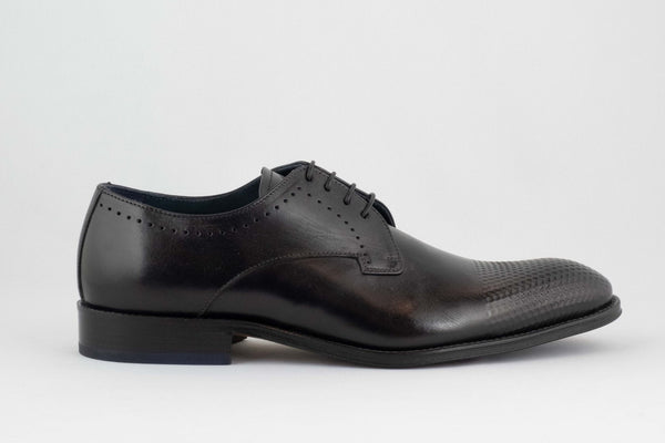 firenze shoes Lorenzi Lace Up Black