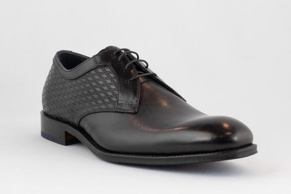 Firenze Shoes Lorenzi Lace Up Black