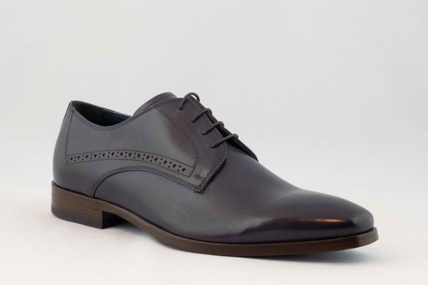 Firenze Shoes Lorenzi Lace Up Blue