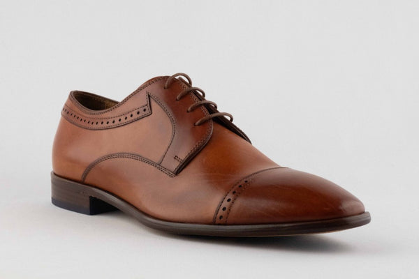 Firenze Shoes Lorenzi Lace Up Brown