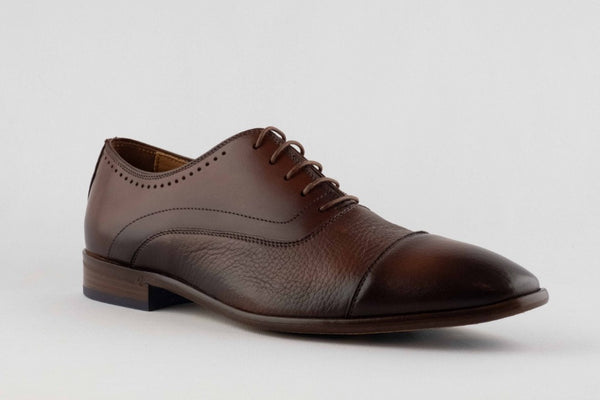 Firenze Shoes Lorenzi Lace Up Brown