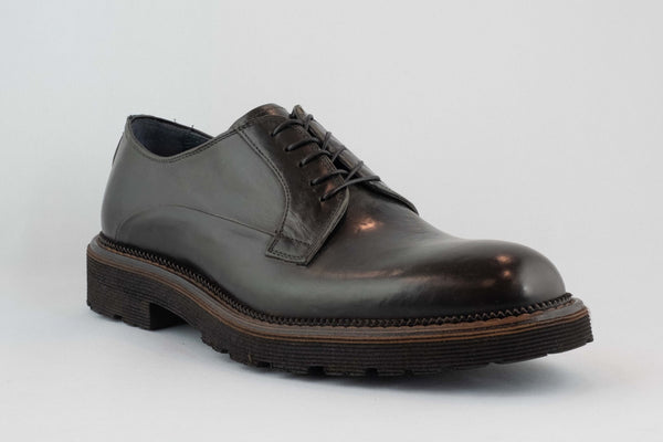 Firenze Shoes Lorenzi Lace Up Green