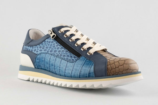 Firenze Shoes Lorenzi Sneaker Blue