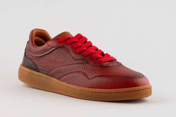 Firenze Shoes Lorenzi Sneaker Red