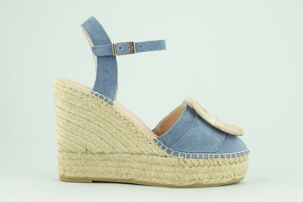 firenze shoes Macarena Sandal Blue