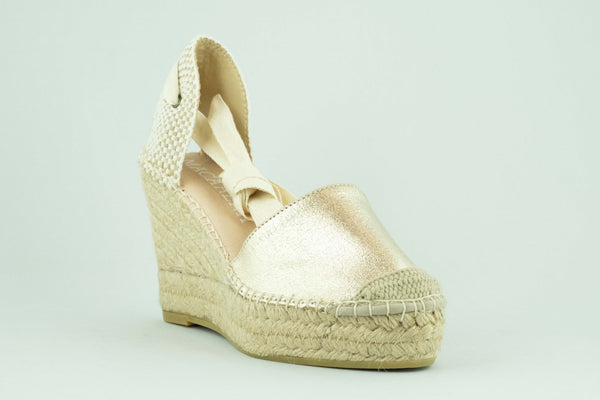 Firenze Shoes Macarena Sandal Gold