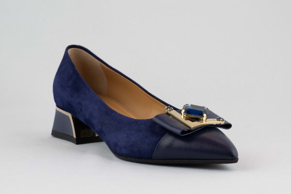 Firenze Shoes Marino Fabiani Flats Blue