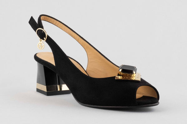 Firenze Shoes Marino Fabiani Sandal Black