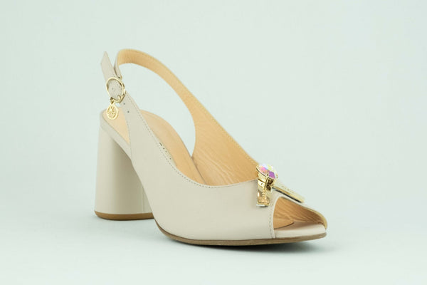 Firenze Shoes Marino Fabiani Sandal Nude