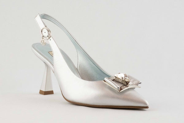 Firenze Shoes Marino Fabiani Sandal Silver