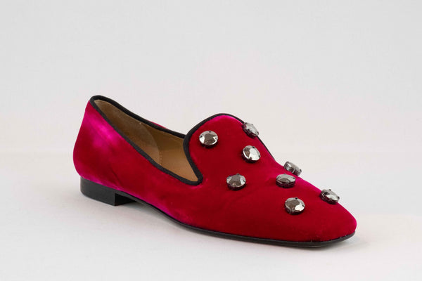 Firenze Shoes Prosperine Ballerina Red