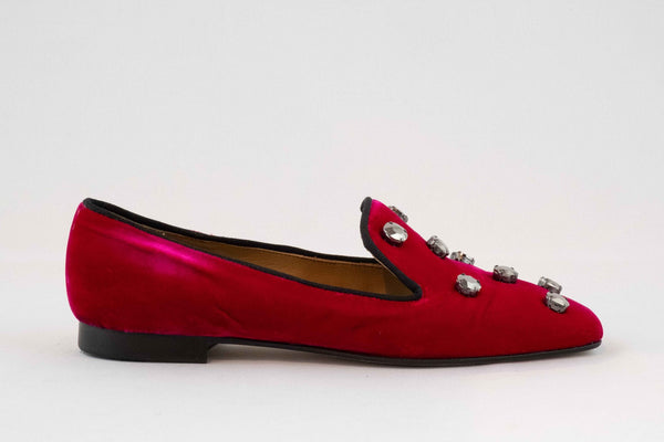 firenze shoes Prosperine Ballerina Red