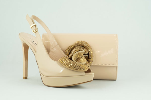Firenze Shoes Tiffi Sandal Beige