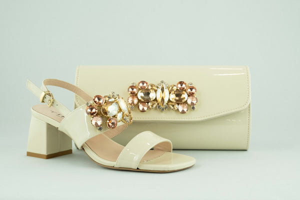 Firenze Shoes Tiffi Sandal Beige