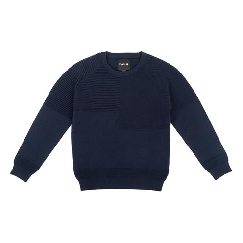firetrap Firetrap Boys Long Sleeve Crew Neck Knitted Top