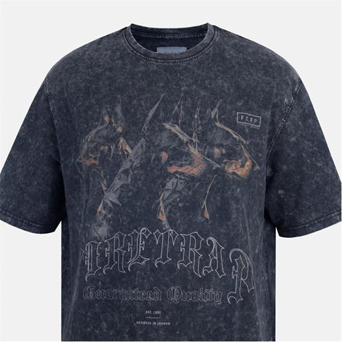 Firetrap Firetrap Acid WshTee Sn53