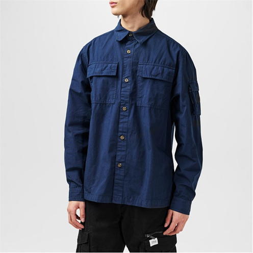 Firetrap Firetrap Andor Utility Overshirt Mens