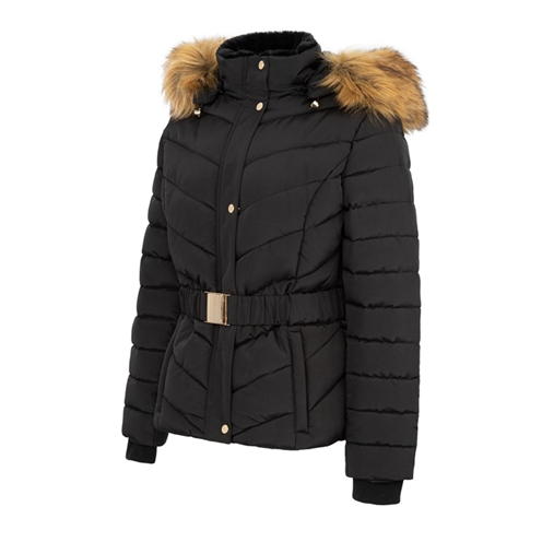 Firetrap Firetrap Belt Bubble Jacket Womens