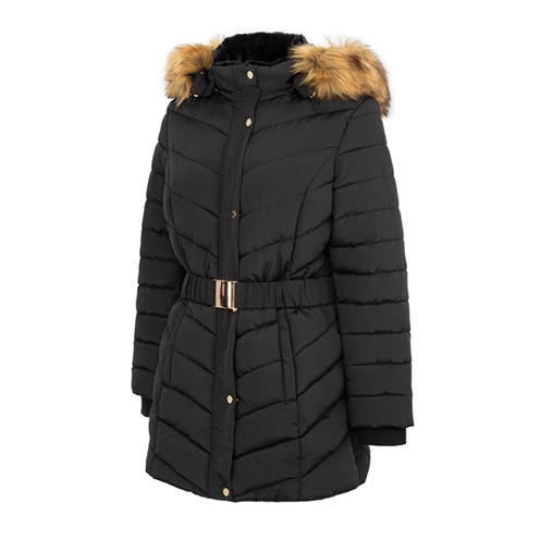 Firetrap Firetrap Belt Bubble Jacket Womens