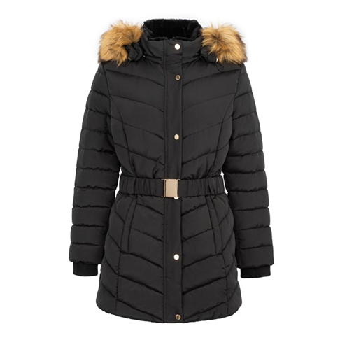 firetrap Firetrap Belt Bubble Jacket Womens