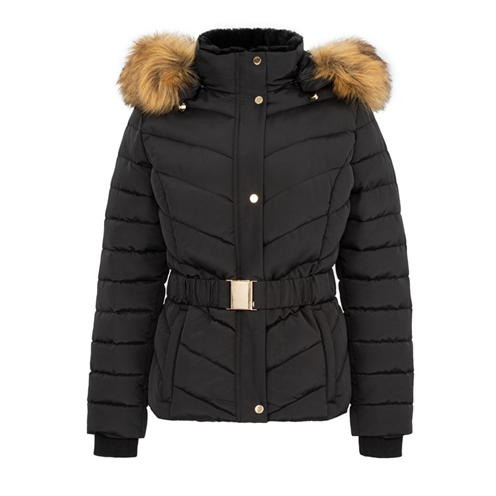 firetrap Firetrap Belt Bubble Jacket Womens