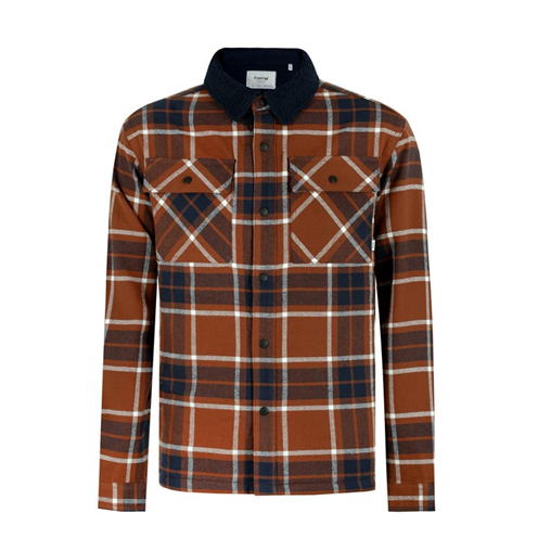 firetrap Firetrap Borg Check Overshirt Mens