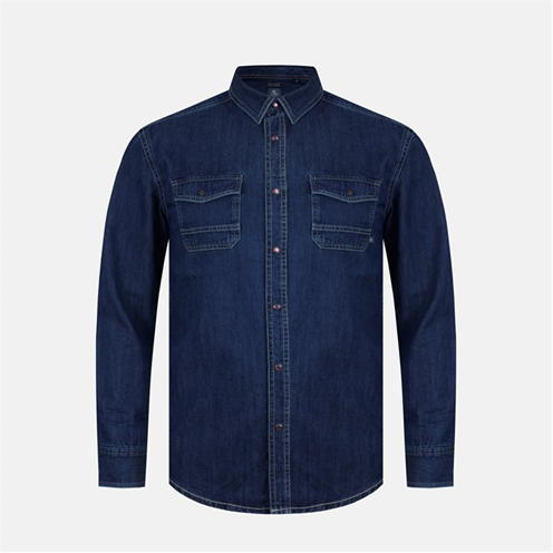 firetrap Firetrap Denim Shirt Sn99