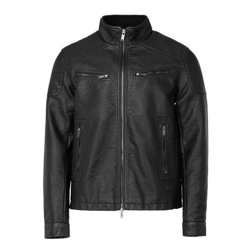 firetrap Firetrap Faux Leather Jacket Mens