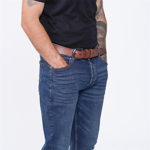 Firetrap Firetrap Firetrap Belted Jeans Mens