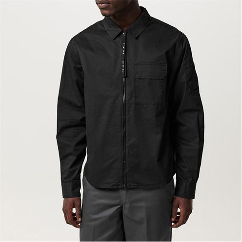 Firetrap Firetrap Firetrap Essential Zip Overshirt