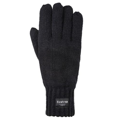 Firetrap Firetrap Knitted Gloves Adults