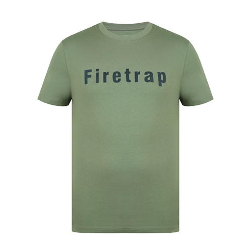 Firetrap Firetrap Large Logo T-Shirt Mens