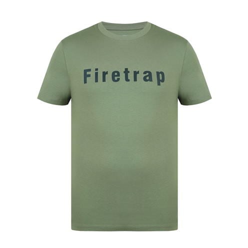 firetrap Firetrap Large Logo T-Shirt Mens