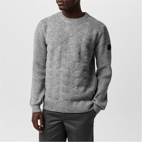 Firetrap Firetrap Long Sleeve Crew Neck Sweater