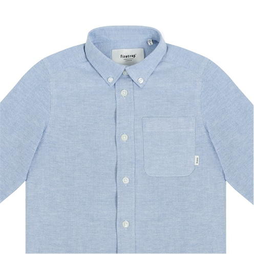 Firetrap Firetrap Long Sleeve Oxford Shirt Juniors