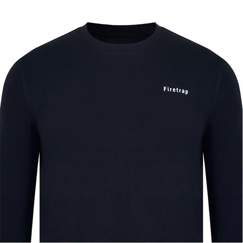 Firetrap Firetrap Long Sleeve Top Mens
