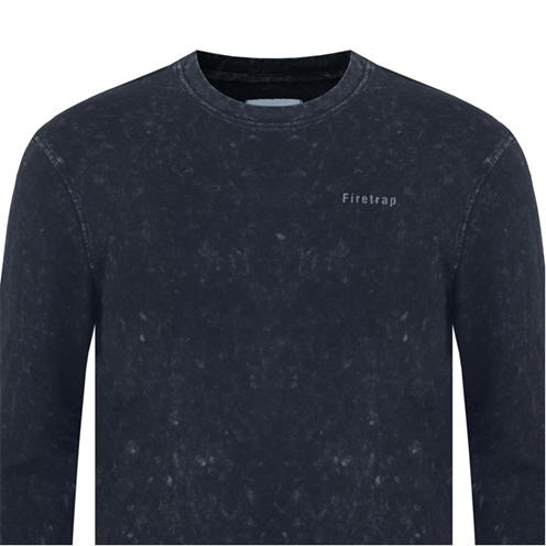 Firetrap Firetrap Long Sleeve Wash T-Shirt