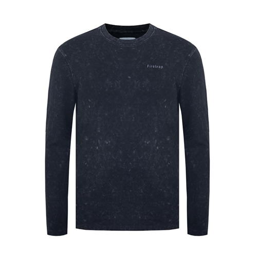 firetrap Firetrap Long Sleeve Wash T-Shirt