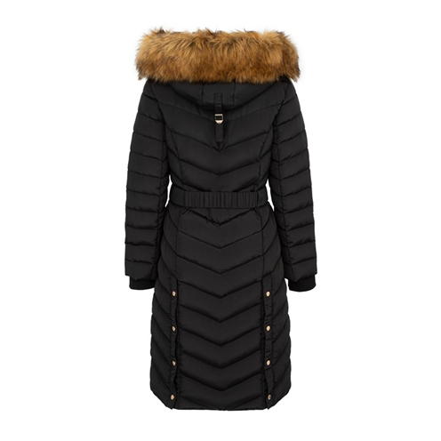 Firetrap Firetrap Longline Belted Coat Womens