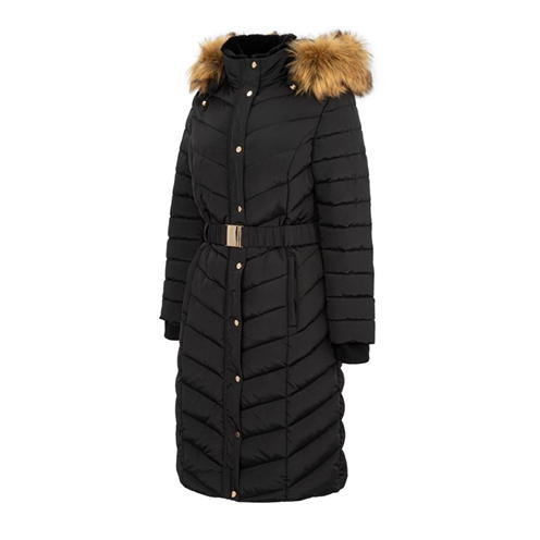 Firetrap Firetrap Longline Belted Coat Womens