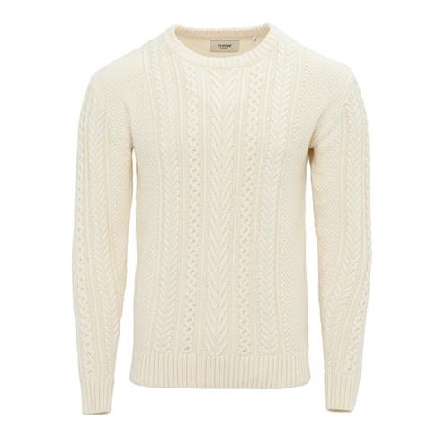 firetrap Firetrap Mens Cable Knit Jumper
