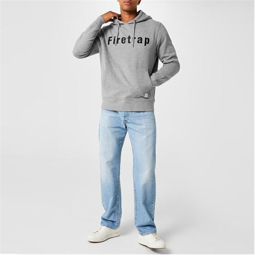Firetrap Firetrap Mens Graphic Fleece Hoodie