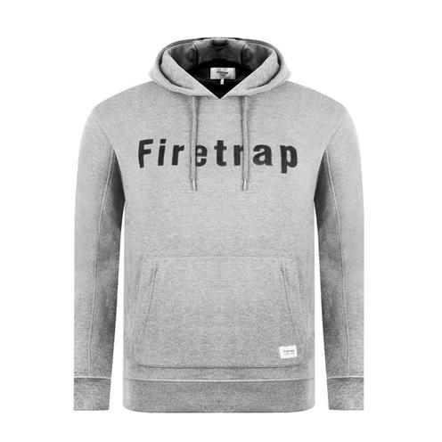 firetrap Firetrap Mens Graphic Fleece Hoodie